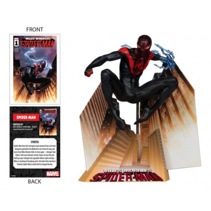 Marvel Mcfarlane Estatuilla Spider-man Miles Morales Issue 1